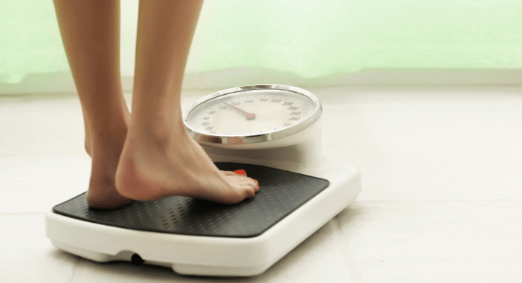 weighing yourself