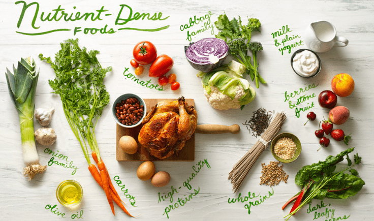 choose nutrient-dense foods