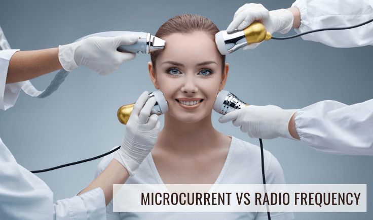 comparing and contrasting microcurrent vs radio frequency