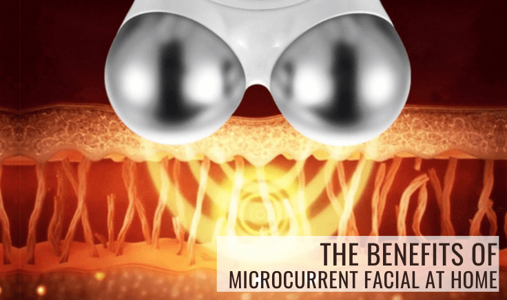 the benefits of microcurrent facial at home