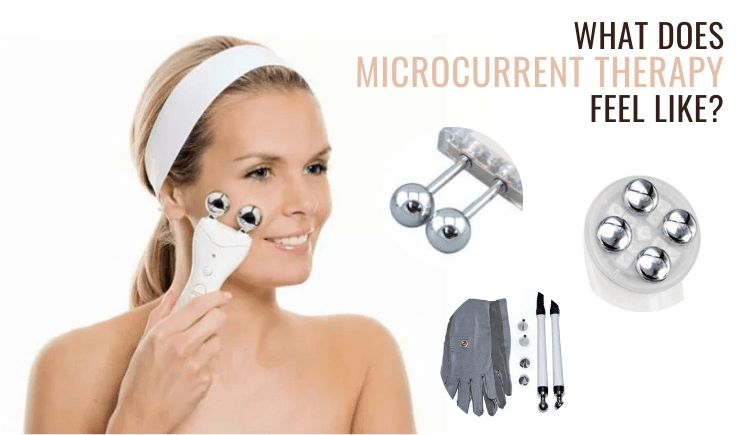 what does microcurrent therapy feel like