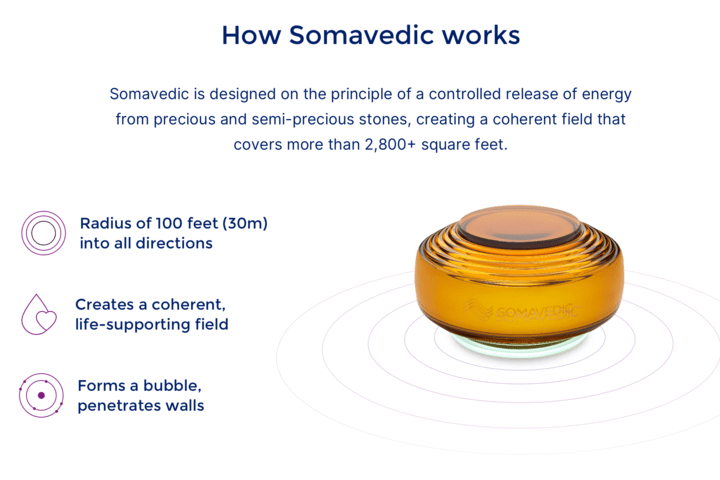use a somavedic device
