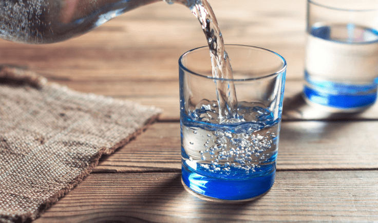 what converts structured water into unstructured water